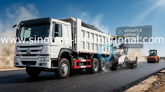 SINOTRUK HOWO 6x4 डंप ट्रक 371HP LHD ZZ3257N4147W