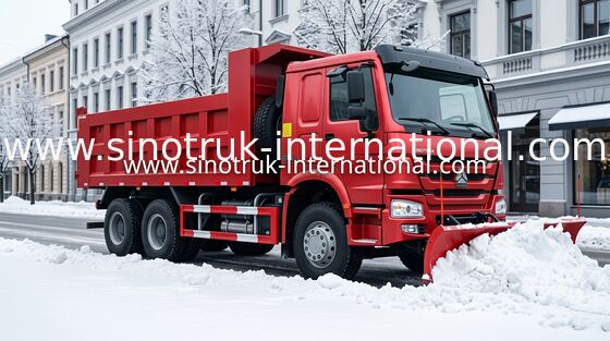 SINOTRUK HOWO डंप ट्रक 290 एचपी 10Wheels एलएचडी 25-40tons 10-25CBM ZZ3257M2947A