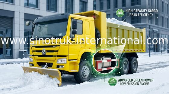 SINOTRUK HOWO डंप ट्रक 290 एचपी 6X4 एलएचडी 25-40 टन 10-25 सीबीएम जेड 3232 एमएम 4747 ए