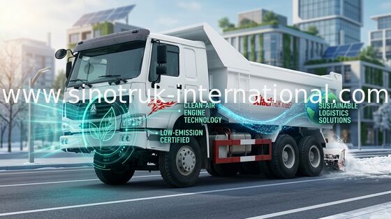 SINOTRUK HOWO टिपर डंप ट्रक 6X4 336 एचपी एलएचडी 25tons 10-25CBM ZZ3257N3847A