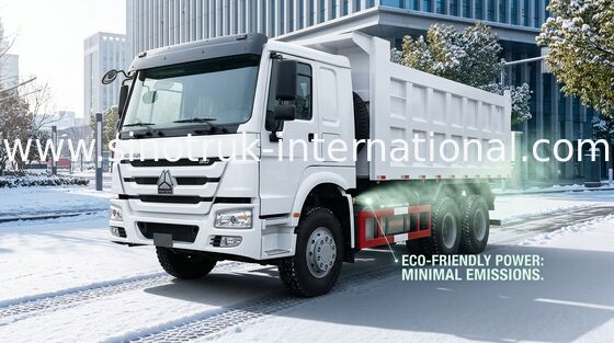 टिपर डंप ट्रक SINOTRUK HOWO 25tons 371 एचपी 10wheels आरएचडी 10-25 सीबीएम ZZ3257N3647A