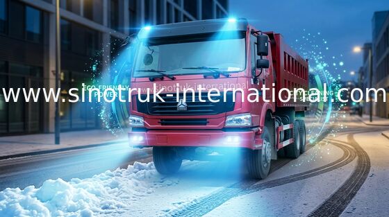 SINOTRUK HOWO टिपर डंप ट्रक 6X4 371 एचपी लोड 30 टन माल ZZ3257N3647A