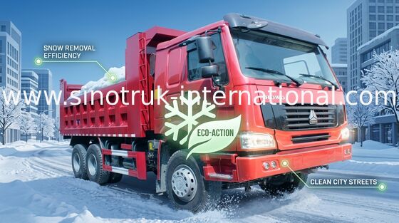 SINOTRUK HOWO टिपर डंप ट्रक 10 पहियों 10-25 सीबीएम लोड 25-40 टन ZZ3257N3647A