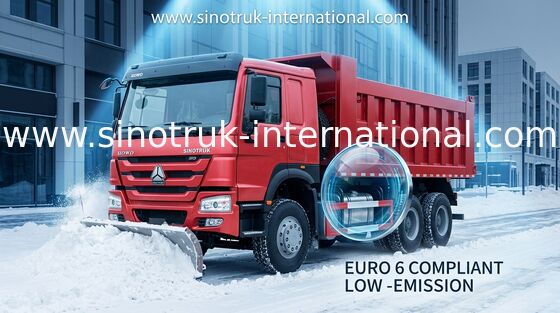 टिपर डंप ट्रक SINOTRUK HOWO 10 पहियों लोड हो रही क्षमता 25-40 टन 10-25 सीबीएम