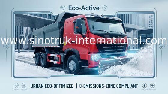 टिपर डंप ट्रक खनन ZZ3257N3647N1 के लिए SINOTRUK HOWO A7 30 टन