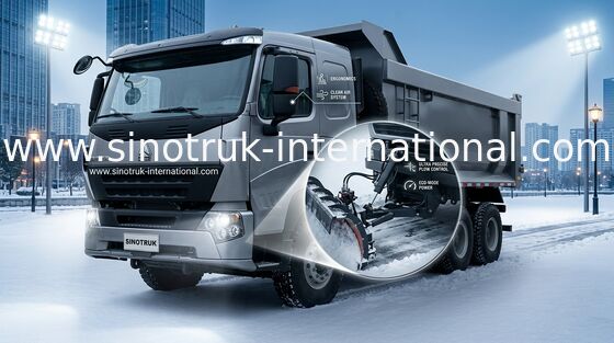 टिपर डंप ट्रक SINOTRUK HOWO A7 371HP खनन उद्योग के लिए 10 पहियों 25 टन