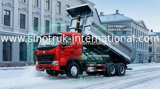 टिपर डंप ट्रक SINOTRUK HOWO A7 6X4 25-40tons ZZ3257N3847N1