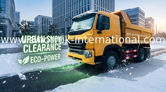टिपर डंप ट्रक SINOTRUK HOWO A7 371HP 6X4 खनन उद्योग के लिए 25 टन