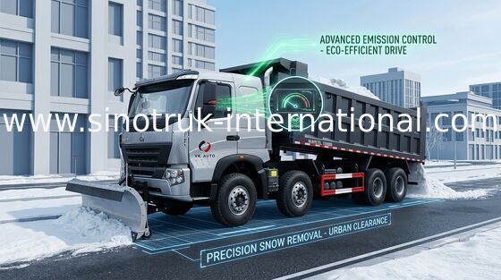 टिपर डंप ट्रक SINOTRUK HOWO A7 31 टन निर्माण ZZ3317N3567N1 के लिए