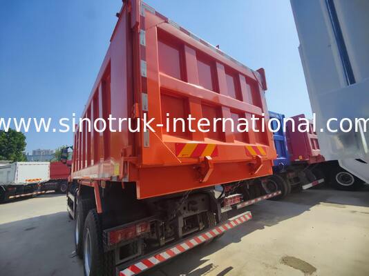 SINOTRUK HOWO-NX 6X4 टिपर डंप ट्रक 371HP इंजन के साथ 30-40 टन भार क्षमता और उच्च दक्षता परिवहन के लिए