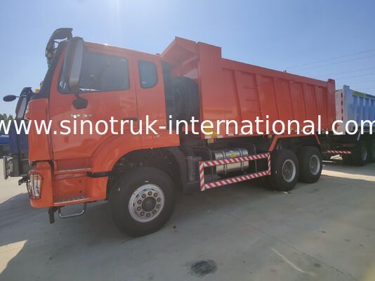 SINOTRUK HOWO-NX 6X4 टिपर डंप ट्रक 371HP इंजन के साथ 30-40 टन भार क्षमता और उच्च दक्षता परिवहन के लिए