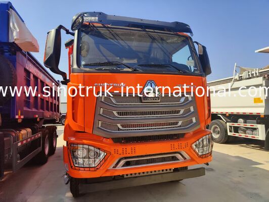 SINOTRUK HOWO-NX 6X4 टिपर डंप ट्रक 371HP इंजन के साथ 30-40 टन भार क्षमता और उच्च दक्षता परिवहन के लिए