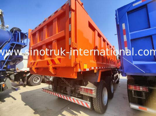 SINOTRUK HOWO-NX 6X4 टिपर डंप ट्रक 371HP इंजन के साथ 30-40 टन भार क्षमता और उच्च दक्षता परिवहन के लिए