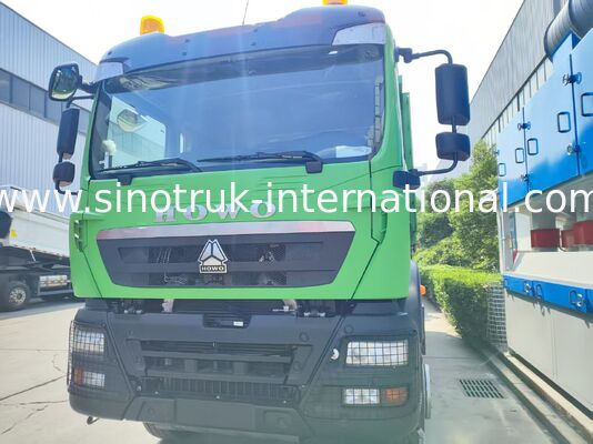 फैक्टरी प्रत्यक्ष HOWO TX 371HP 6X4 मध्य लिफ्टिंग डंप ट्रक, 40-60 टन लोड क्षमता, 20CBM कार्गो बॉक्स, दोहरी 16 टन रियर एक्सल, एकल 9.5 टन फ्रंट एक्सल, 13R22.5 टायर