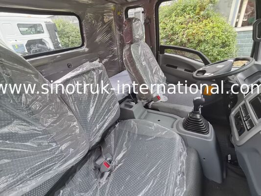 HOWO 140HP लेफ्ट-हैंड ड्राइव कार्गो ट्रक चेसिस 8-12 टन भार क्षमता के साथ