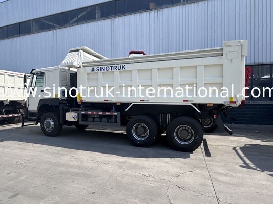 SINOTRUK HOWO भूत चेहरा कैब 380HP एलएचडी टिपर डंप ट्रक 6X4