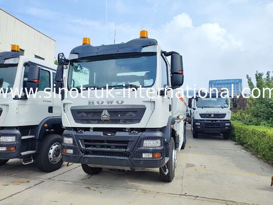 सफेद HOWO TX 6×4 ईंधन परिवहन ट्रक 336HP | 25CBM ईंधन टैंक, स्थिर परिवहन प्रदर्शन