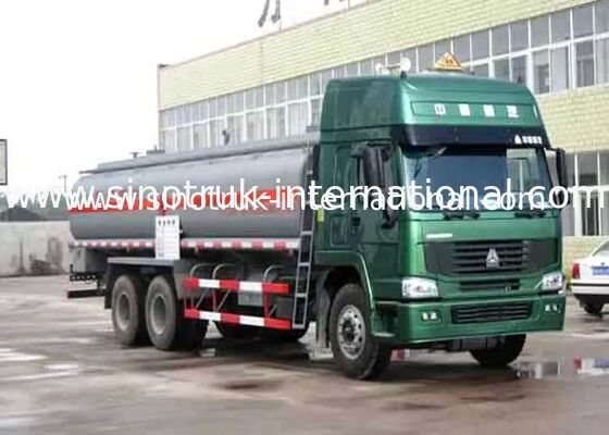 SINOTRUK HOWO 16-20CBM ईंधन टैंकर ट्रक 6X4 LHD 290HP यूरो 2 तेल टैंकर ट्रक