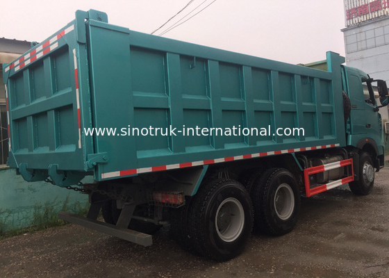 SINOTRUK HOWO A7 कंस्ट्रक्शन टिपर डंप ट्रक 6 X 4 290HP इन ब्लू कलर