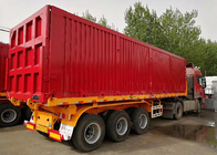 आईएसओ प्रमाणन के साथ बड़े लोडिंग क्षमता अर्ध ट्रेलर ट्रक 60 टन 25-45CBM