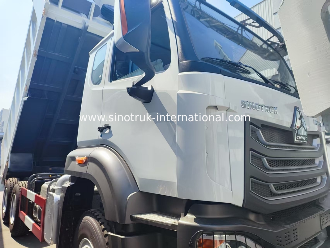 HOWO NX 371HP 6*4 20m³ सेंटर-लिफ्ट डंप ट्रक उच्च-शक्ति प्रदर्शन कुशल मिड-लिफ्ट कार्गो बॉडी के साथ