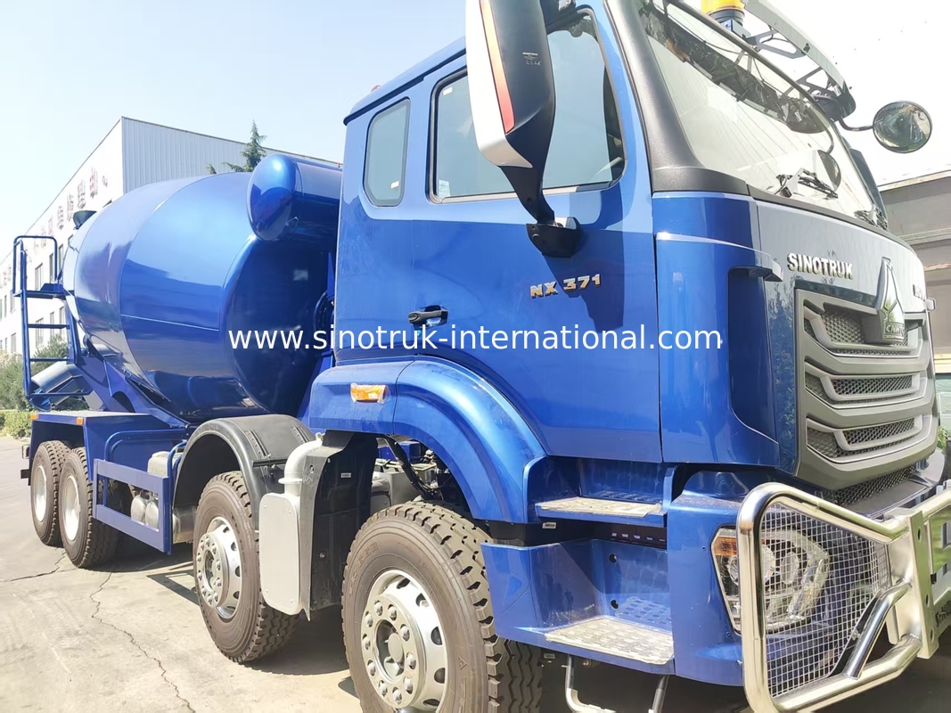 SINOTRUK HOWO NX 371HP 8*4 12 पहिया कंक्रीट मिक्सर ट्रक, कंक्रीट मिक्सर, सीमेंट मिक्सर ट्रक