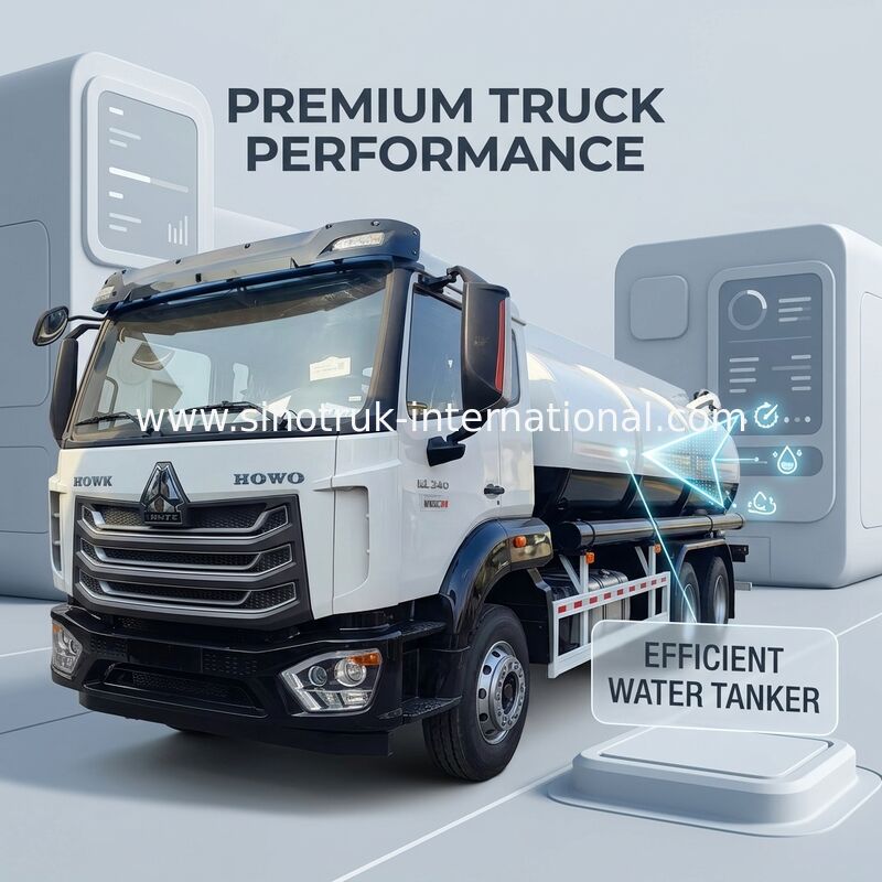 HOWO 300HP 10CBM 4x2 सीवेज सक्शन ट्रकः भारी-कर्तव्य शक्ति, सटीक सफाई और बेजोड़ दक्षता