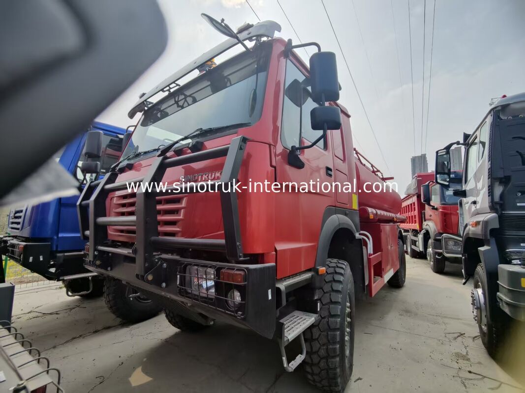 SINOTRUK HOWO 290 HP ऑयल टैंक ट्रक 10 CBM क्षमता और हेवी-ड्यूटी चेसिस के साथ