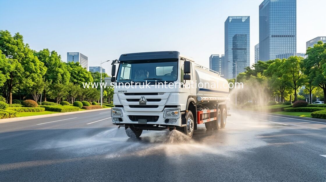 HOWO 4x2 Water Tank Truck: 160HP Power & 12CBM Capacity – Agile & Efficient