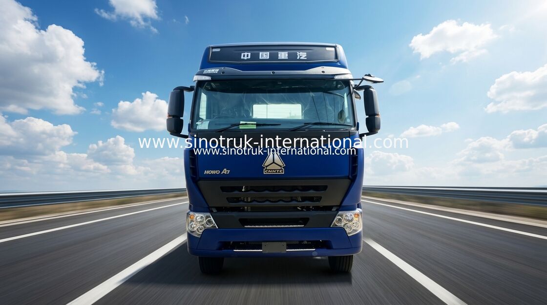 336HP LHD 6X4 60-70 टन ट्रैक्टर ट्रेलर ट्रक यूरो 2 उत्सर्जन मानक
