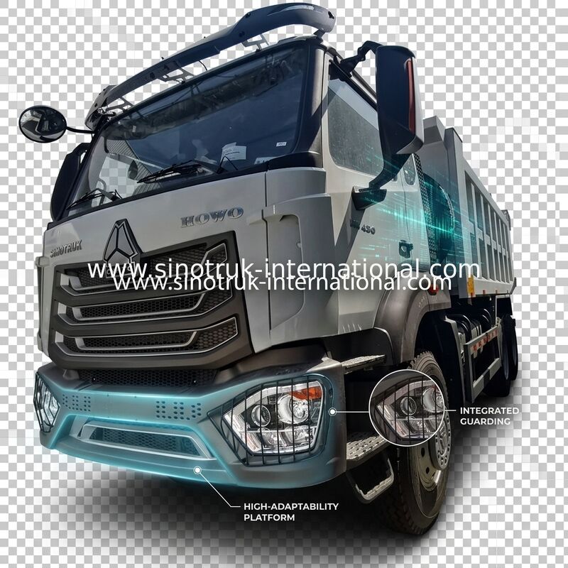 SINOTRUK HOHAN खनन उद्योग के लिए भारी शुल्क टिमपर डंप ट्रक 6X4