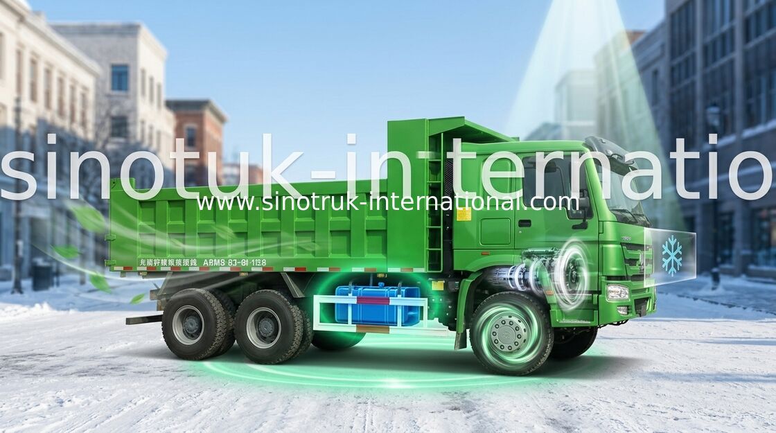 SINOTRUK HOWO टिपर डंप ट्रक 290 एचपी 6X4 एलएचडी 25tons 10-25CBM ZZ3257M2947A