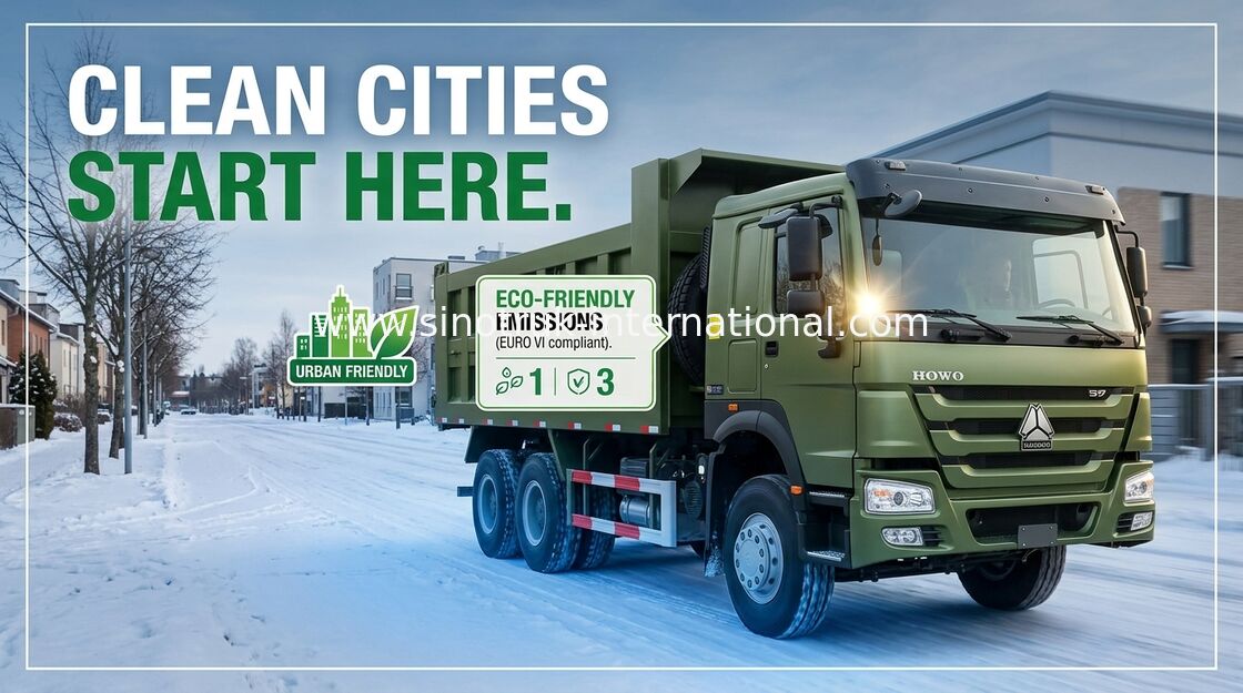 SINOTRUK HOWO टिपर डंप ट्रक 371 एचपी 12wheels एलएचडी 31tons 20-30CBM ZZ3317N3267W