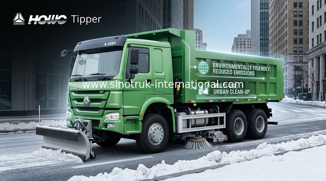टिपर डंप ट्रक SINOTRUK HOWO 10wheels एलएचडी 371 एचपी 25tons 10-25CBM ZZ3257N3847A