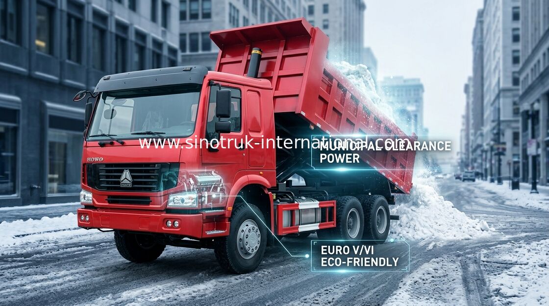 टिपर डंप ट्रक SINOTRUK HOWO 371HP 25tons 6X4 एलएचडी 10-25 सीबीएम ZZ3257N3847A