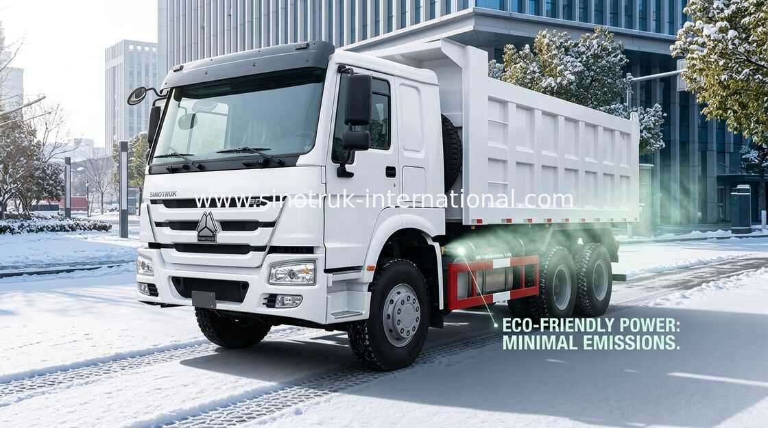 टिपर डंप ट्रक SINOTRUK HOWO 25tons 371 एचपी 10wheels आरएचडी 10-25 सीबीएम ZZ3257N3647A
