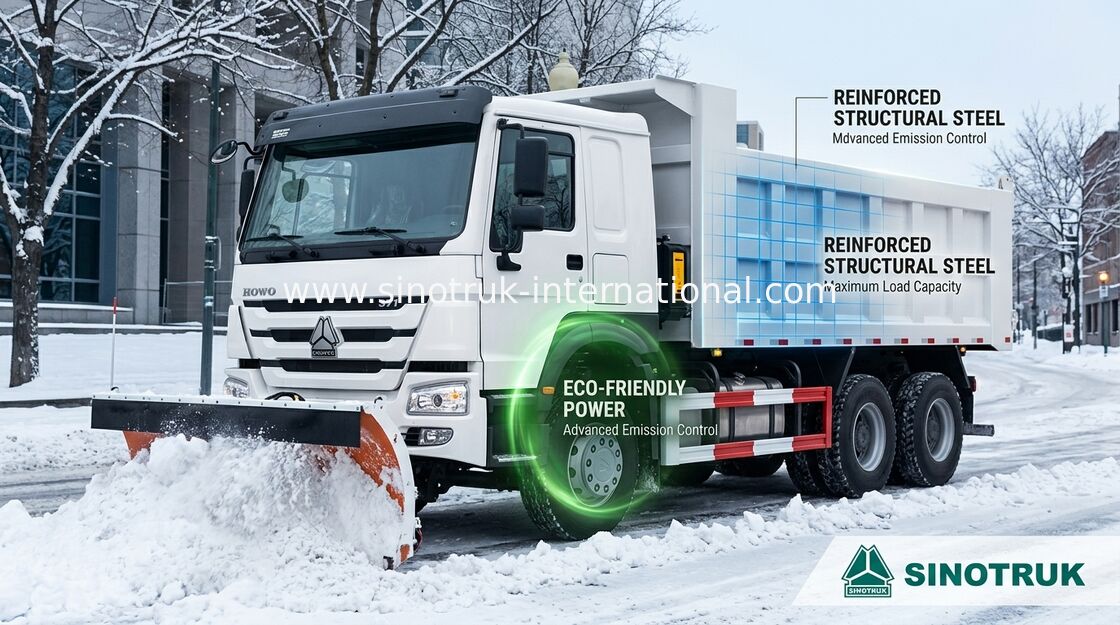 टिपर डंप ट्रक SINOTRUK HOWO 10 पहियों 10-25 सीबीएम लोड 25-40 टन ZZ3257N3847A