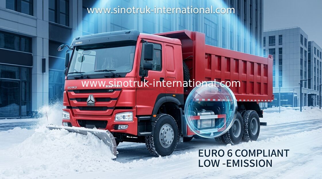 टिपर डंप ट्रक SINOTRUK HOWO 10 पहियों लोड हो रही क्षमता 25-40 टन 10-25 सीबीएम