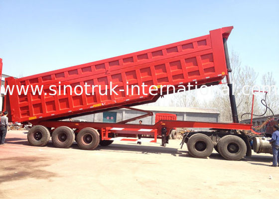 Mining / Construction Semi Trailer Tipper Truck