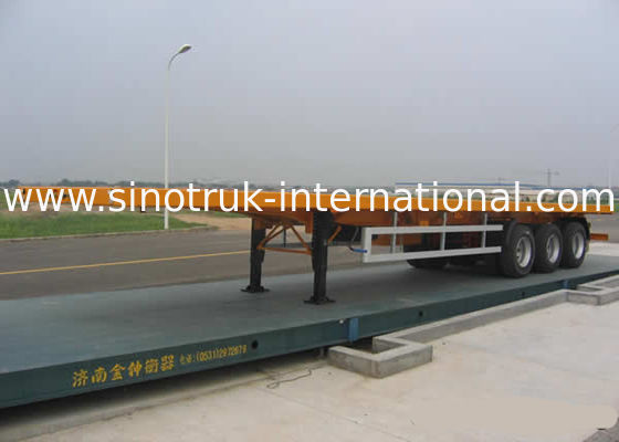 SINOTRUK Semi Flatbed Trailers 30-60 Tons