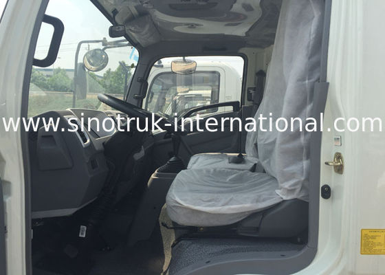 12 Tons HOWO Light Duty Commercial Trucks White Color 116HP Engine 4×2 Drive