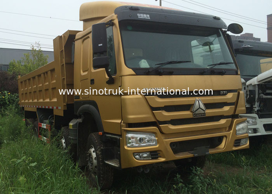 SINOTRUK HOWO टिपर डंप ट्रक 371 एचपी 12wheels एलएचडी 31tons 20-30CBM ZZ3317N3267W