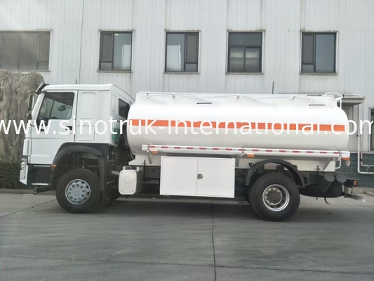 SINOTRUK Howo सेमी ट्रक ईंधन टैंक 4x2 Lhd Euro2 290hp सफेद