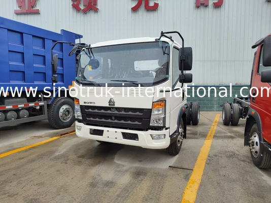 ZZ1047D3414C145 HOWO 4*2 लाइट ड्यूटी ट्रक 116HP चेसिस