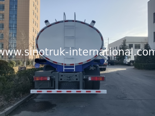 HOWO SINOTRUK पानी टैंक ट्रक 300HP नीला