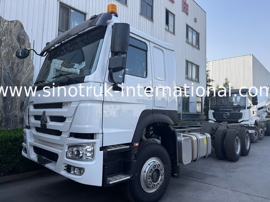 SINOTRUK HOWO ट्रक चेसिस SINOTRUK इंजन371HP 6 × 4 आरएचडी चेतावनी प्रकाश के साथ डंप ट्रक कार्गो ट्रक पानी ट्रक में इस्तेमाल किया