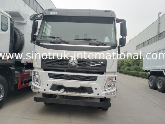 SINOTRUK HOWO 380HP टिपर डंप ट्रक 12 पहिया LHD 31 टन 20-30CBM V7-X कैब