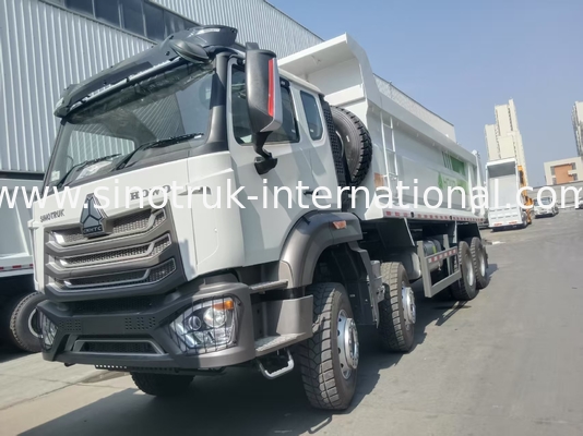 7300*2300*1500mm कार्गो बॉक्स भारी शुल्क डंप ट्रक सुचारू कार्गो परिवहन के लिए आरएचडी / एलएचडी ड्राइविंग प्रकार