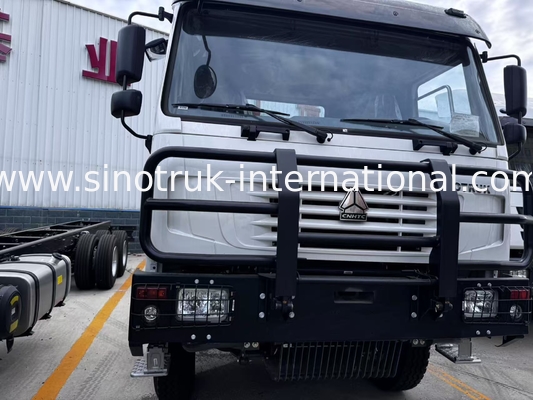 सिनोट्रुक HOWO 8X4 कार्गो ट्रक 400hp 12 पहियों भूत चेहरा कैब