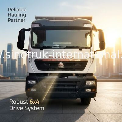 HOWO ZZ3257V384GB1 टिपर डंप ट्रक 371HP 6x4 LHD